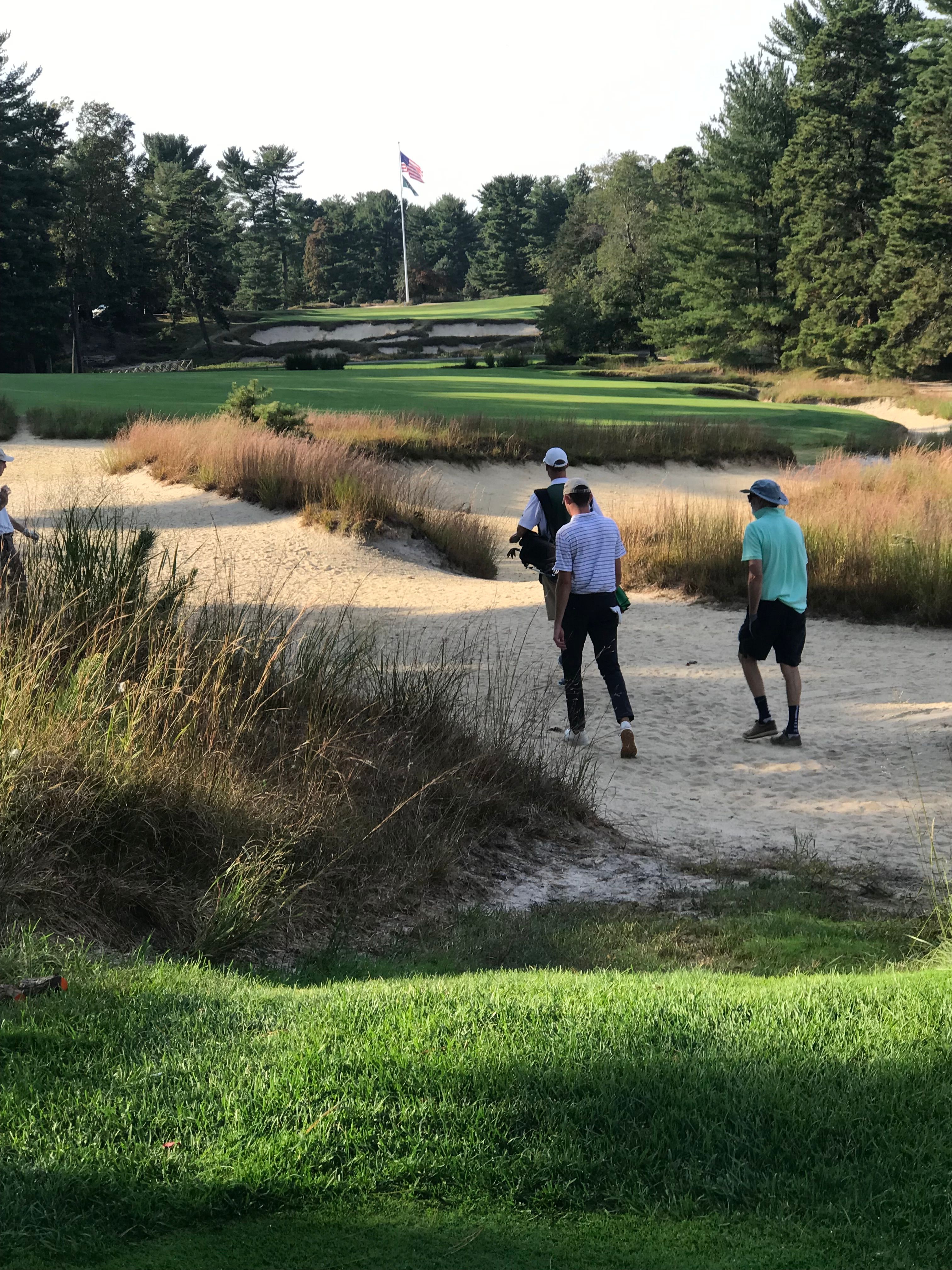 18th, did we hit the fairway?