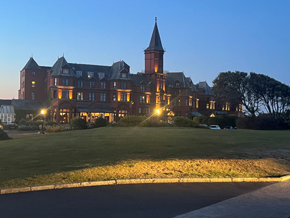 The Slieve Donard, Newcastle, it fronts Royal County Down 