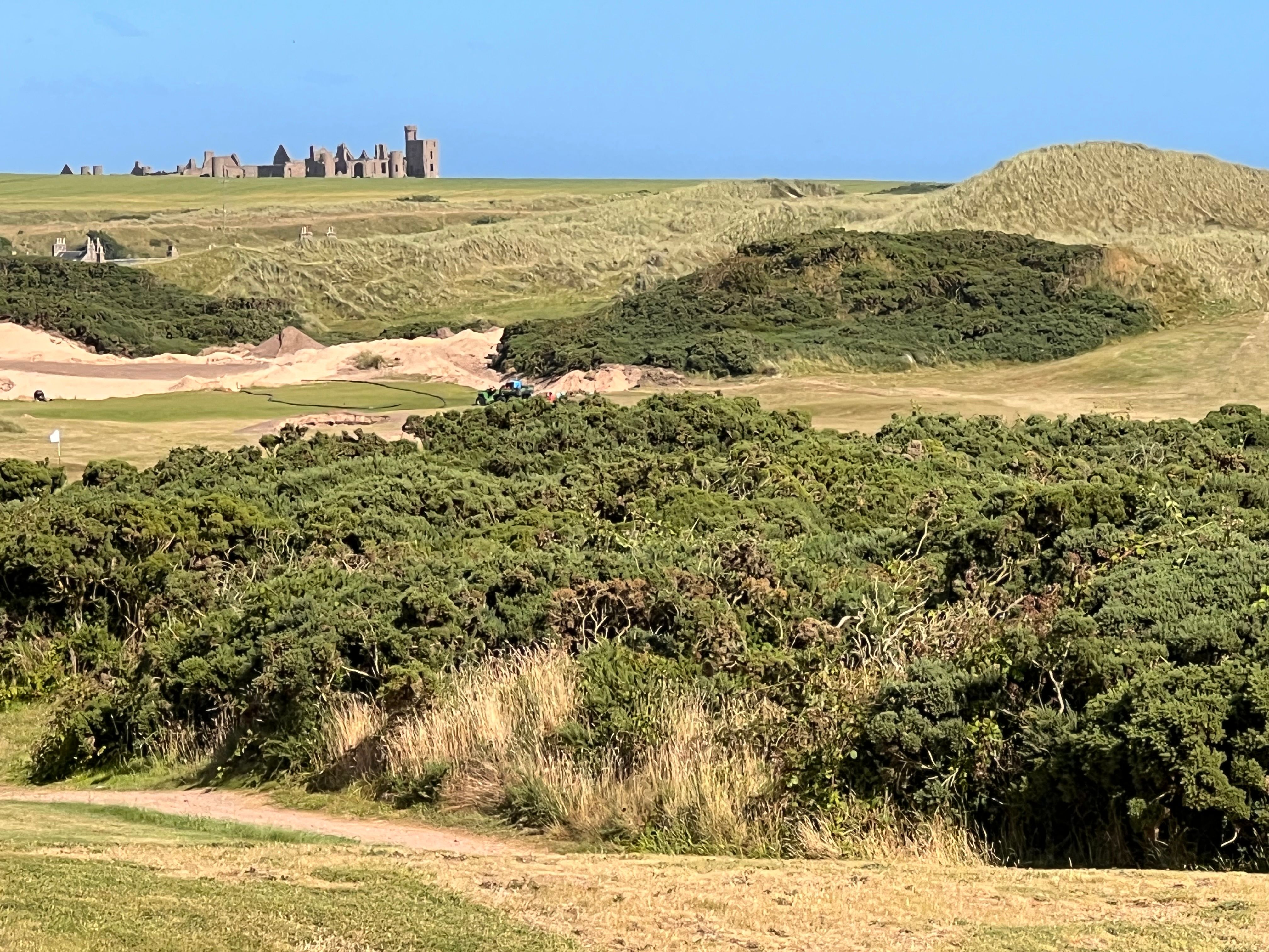 View to the Bay and Slains Castle