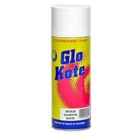 it is a spray paint that glows in the dark . it is a spray paint that glows in the dark .