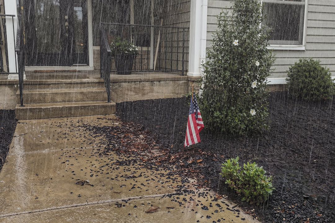 PetraMax LockScape Mulch Glue Max — a water-based landscape adhesive for keeping mulch in place