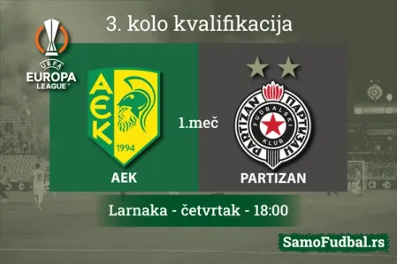 Najava Larnaka Partizan