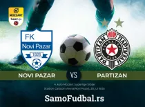 Najava Novi Pazar Partizan