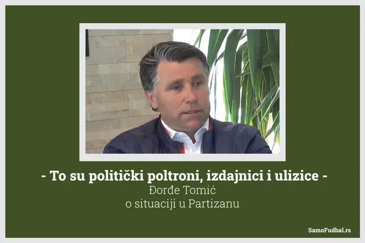 Đorđe Tomića izjava