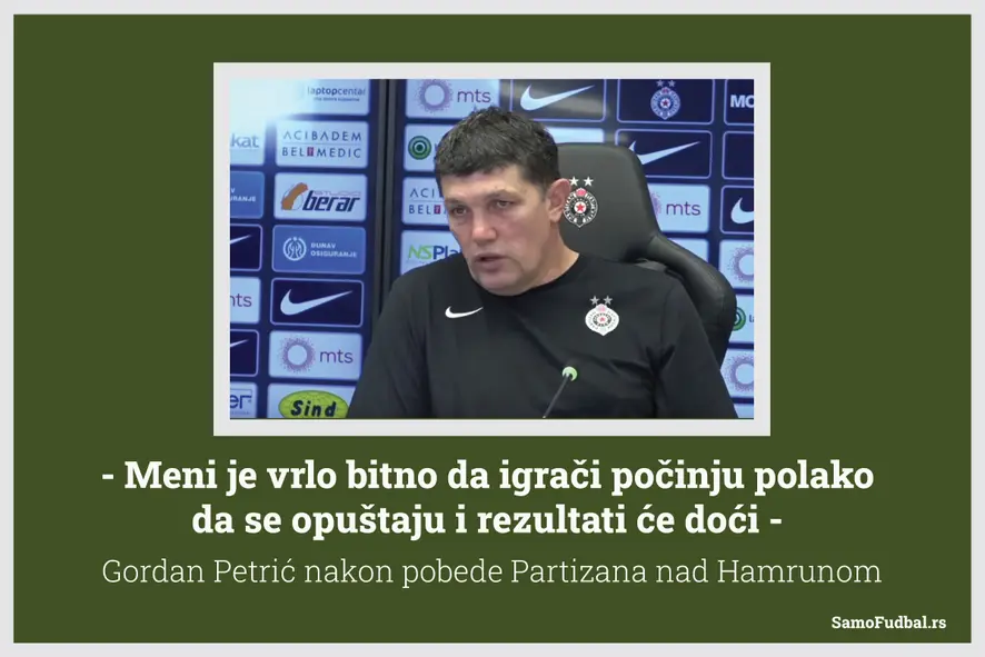 Gordan Petrić izjava Hamrun