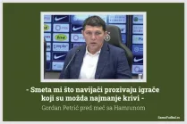 Gordan Petrić  - izjava