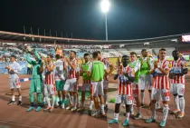 Proslava pobede sa navijačima