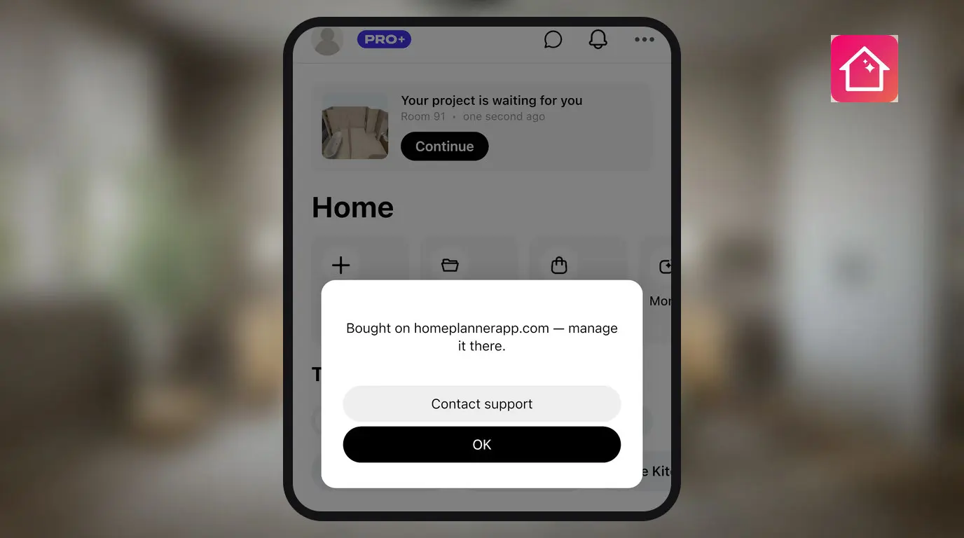 Comment annuler ton abonnement Home Planner PRO