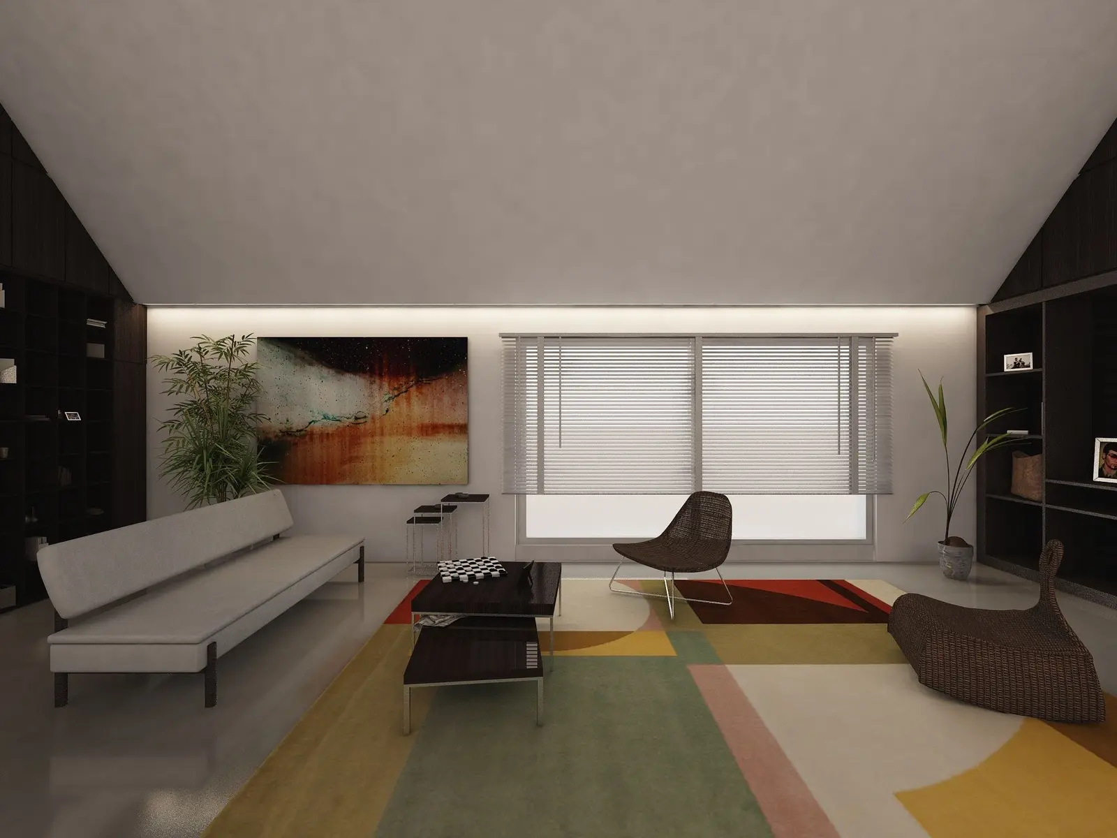 Minimalist interior design