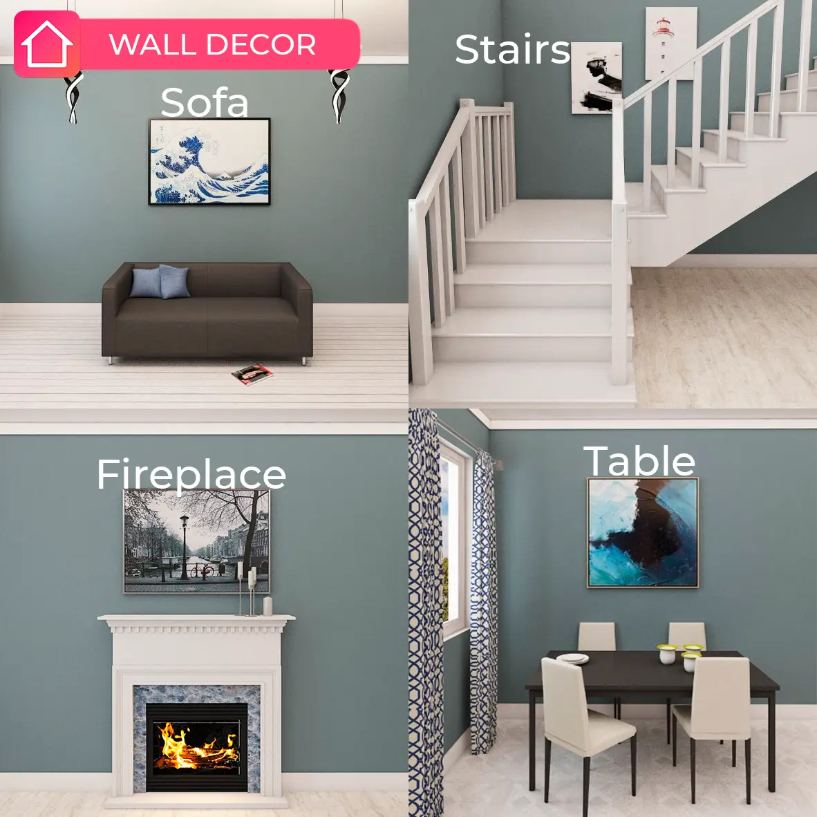 How to display wall art in your home?