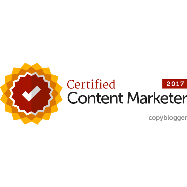 Certified Content Marketer
