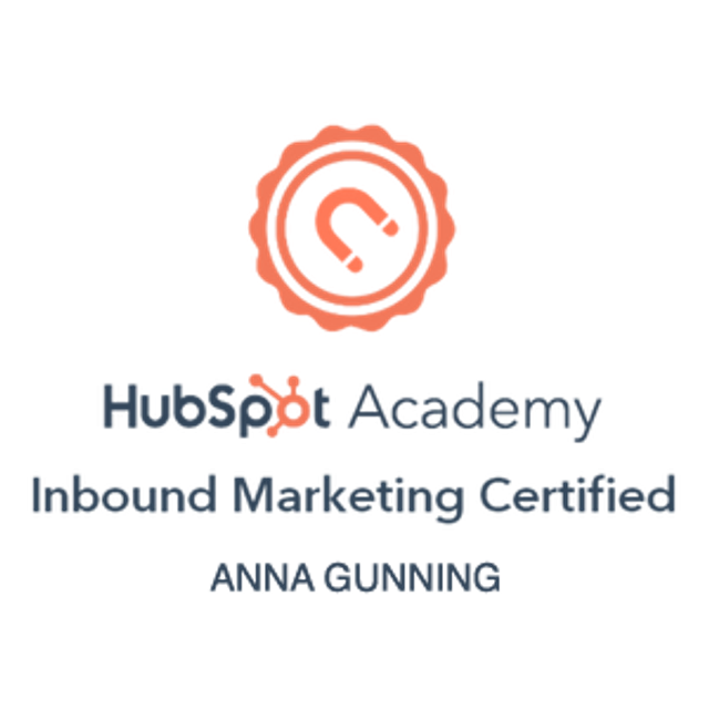 HubSpot Academy Inbout Marketing Certified