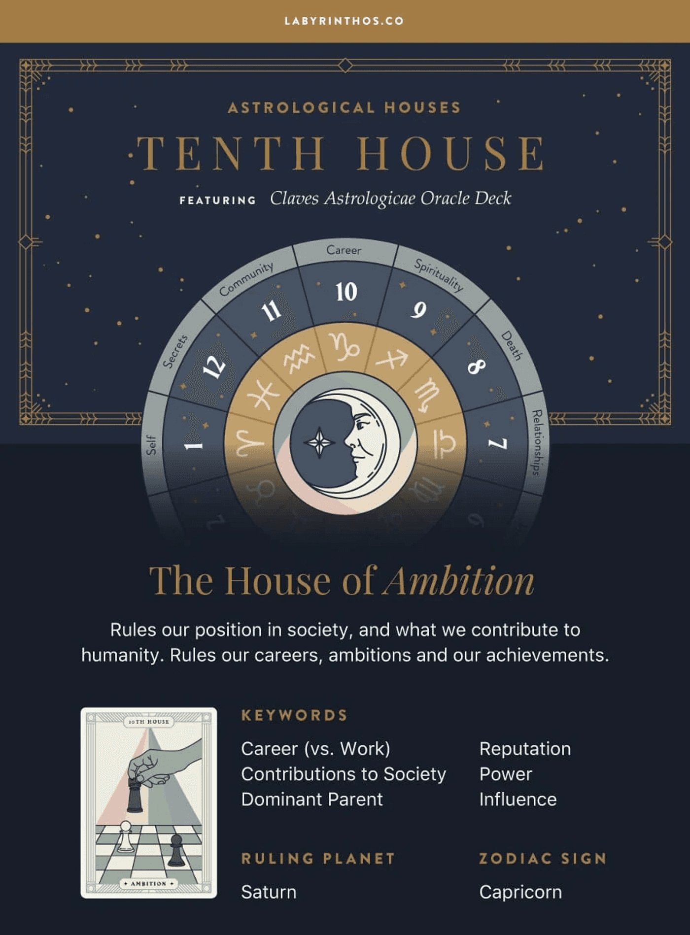 Tenth House of Zodiac - image