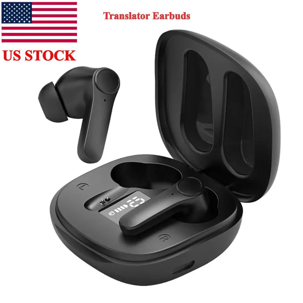 Translator Earbuds 144 Languages Real Time Online OffLine Translation Earphones