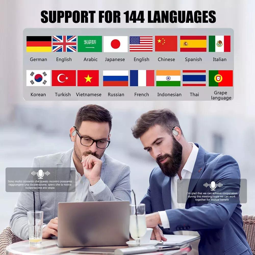 3 in1 Smart Voice Translation Earbuds 150+ Languages Translator image thumbnail 4