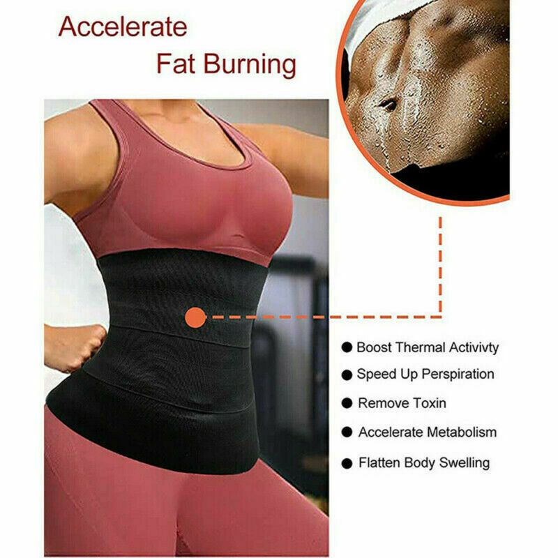 TikTok Snatch Me Up Bandage Wraps Lumbar Waist Support Sauna Belt Body Shaper