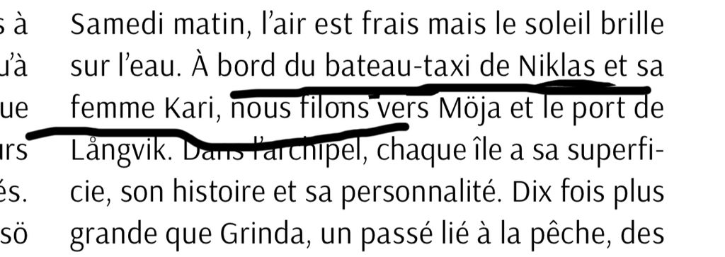 Båttaxi och Kapten Forsén - känd i Paris?