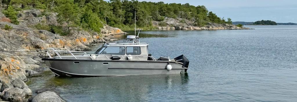 Flanör är en taxibåt av märket Alukin scr 850