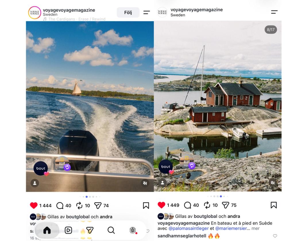Voyage Voyage på Instagram
