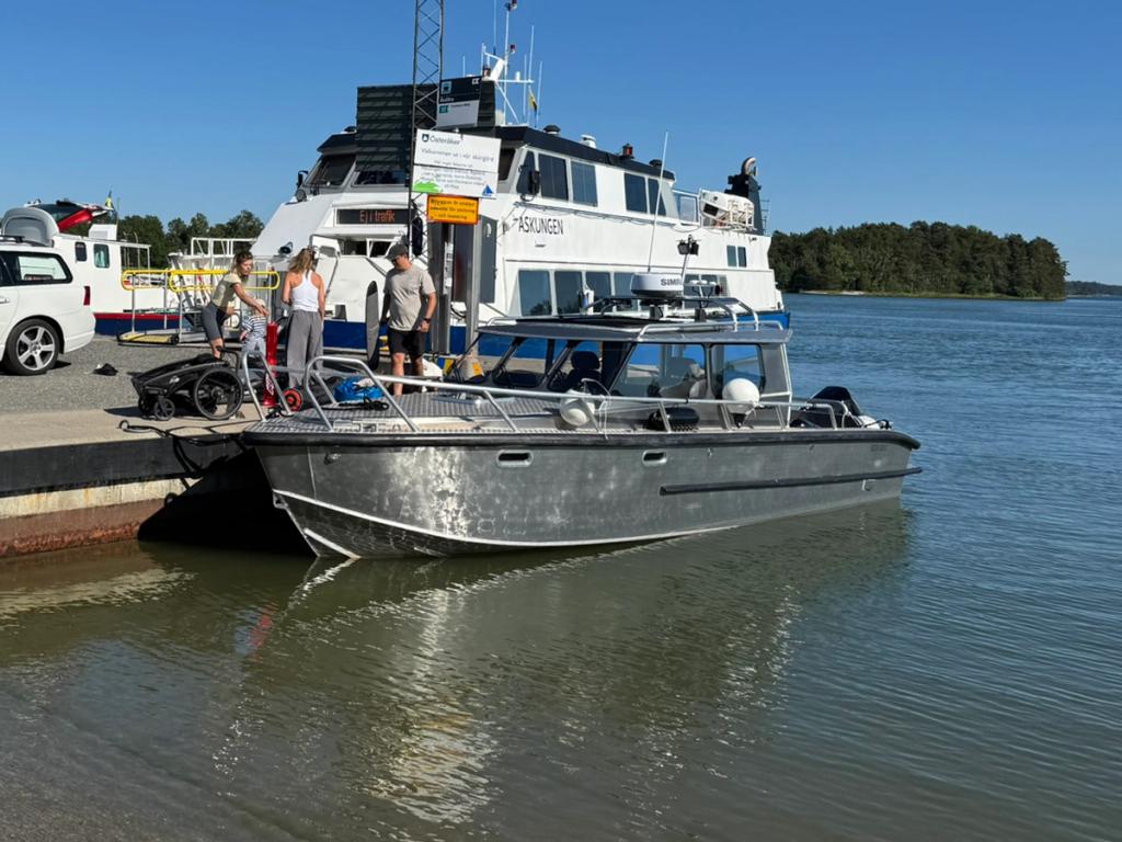Båttaxi i Stockholms skärgård dags att kasta loss