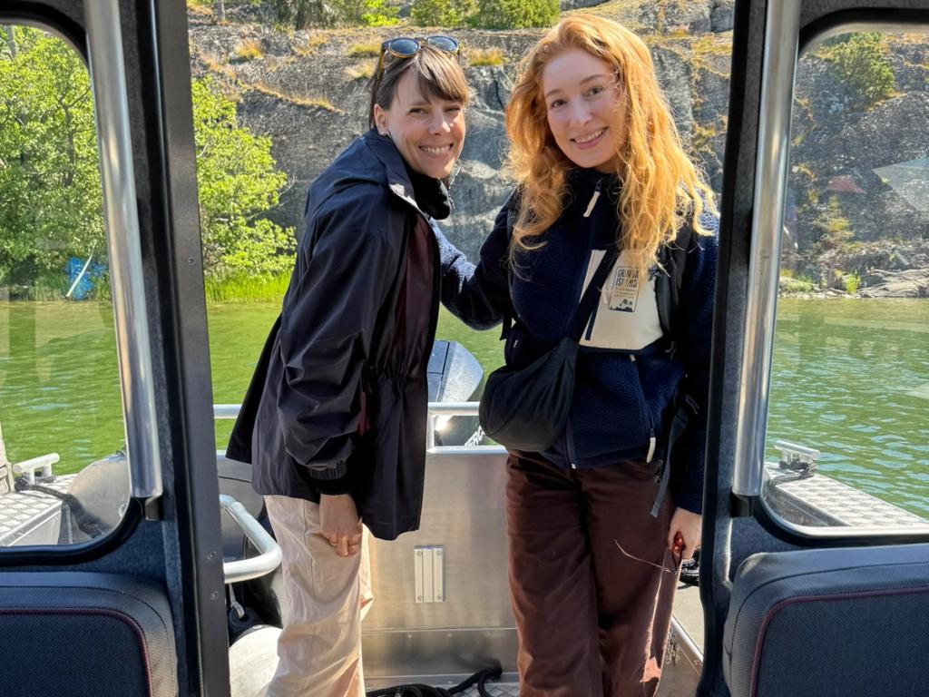 Marie och Paloma från Voyage Voyage Magazine