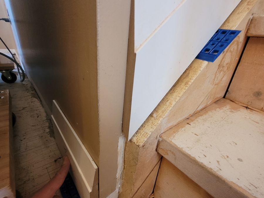 Baseboard Details - before