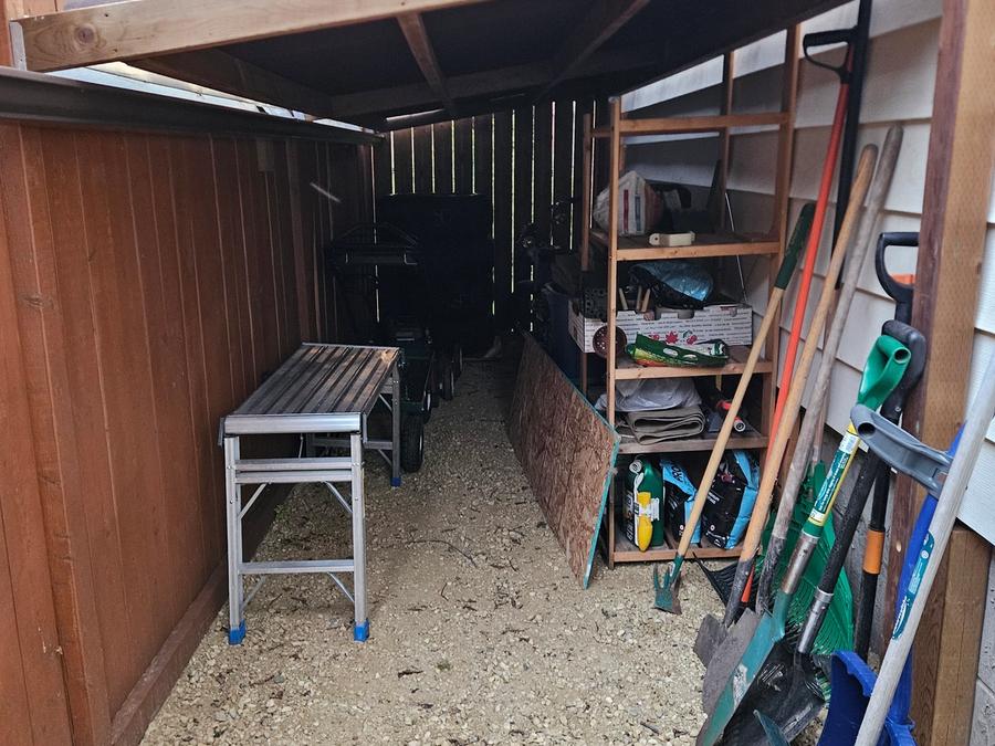 "Tunnel Shed" - after