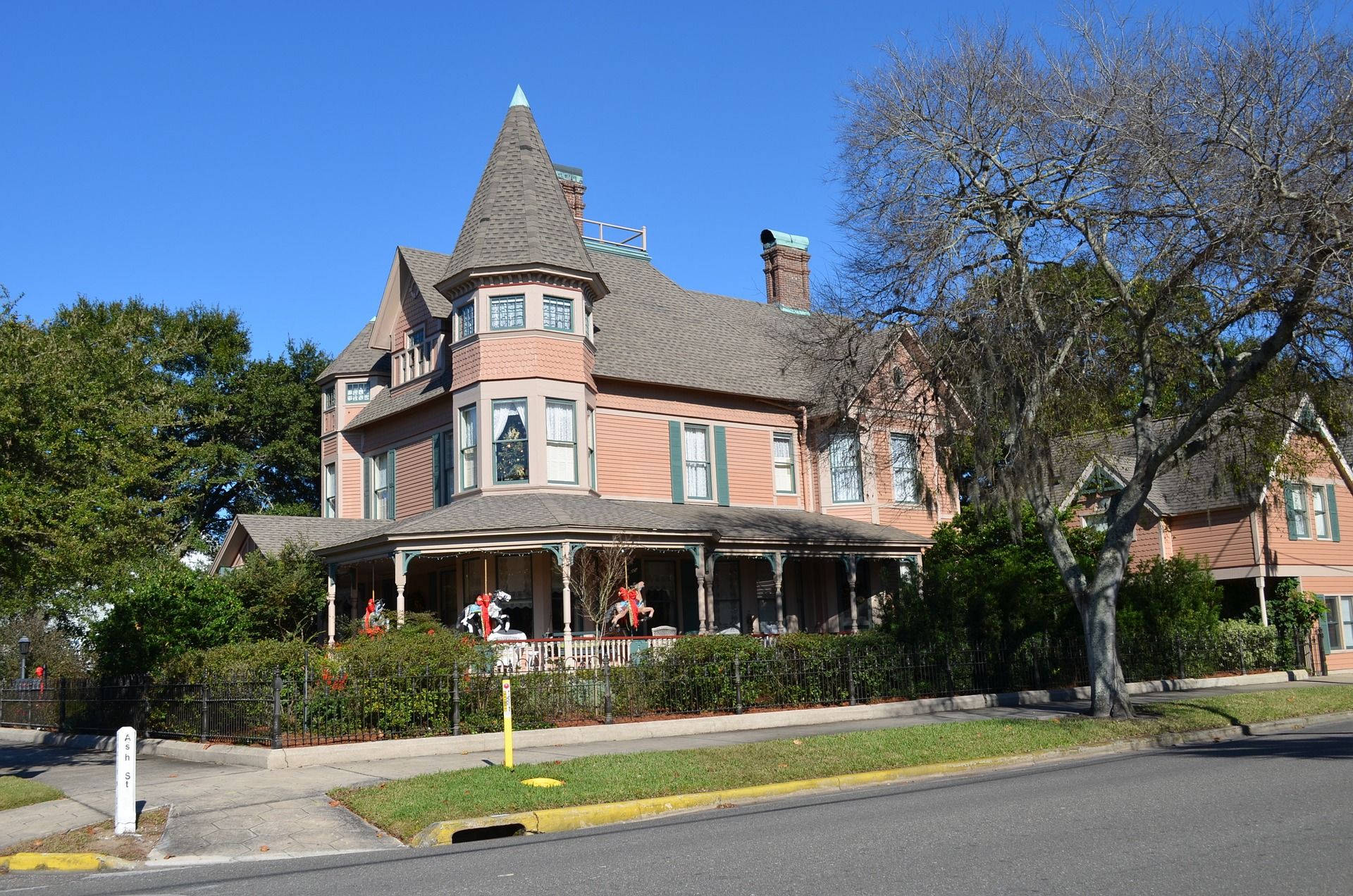 Victorian house, Building, Mansion in fernandina beach florida