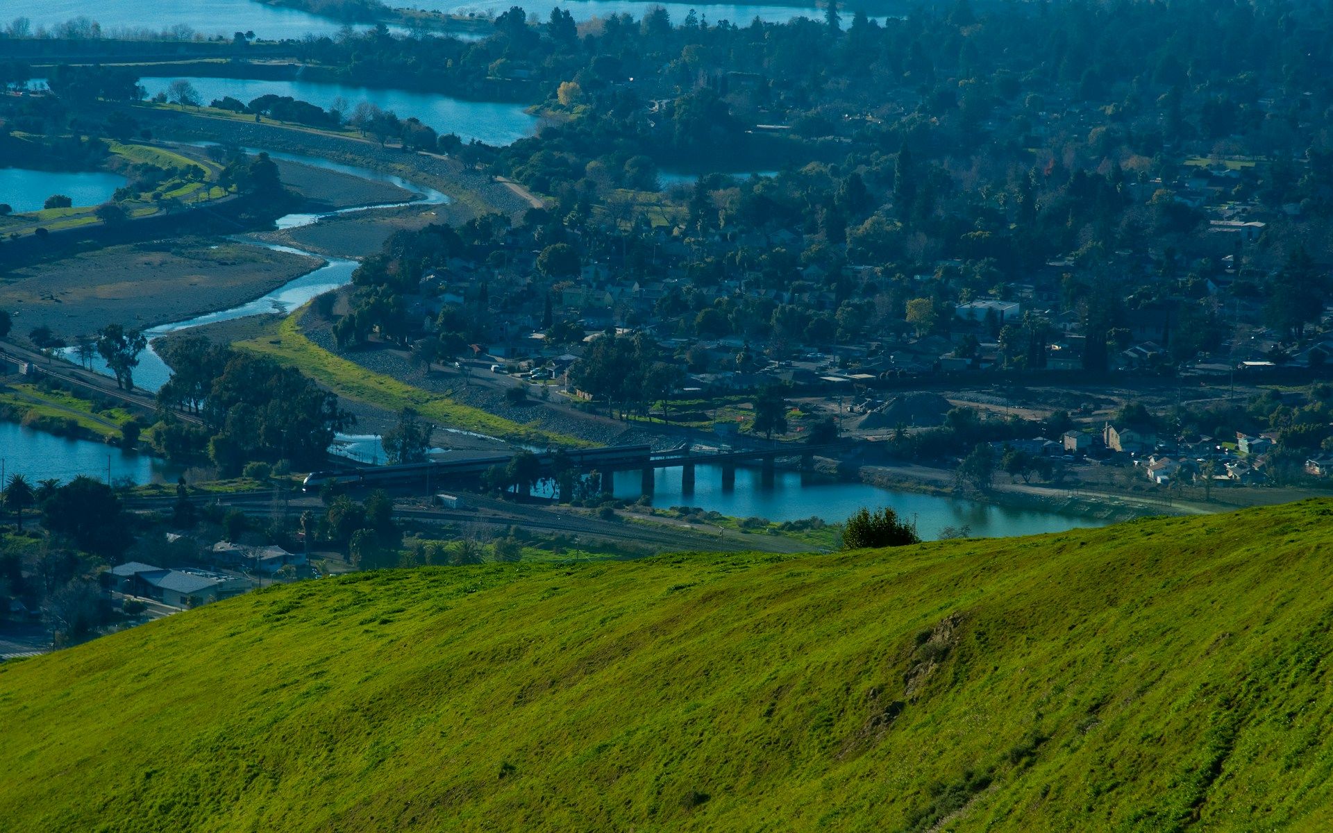 Alameda creek in Fremont, CA