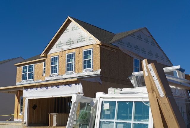 a home under contstruction
