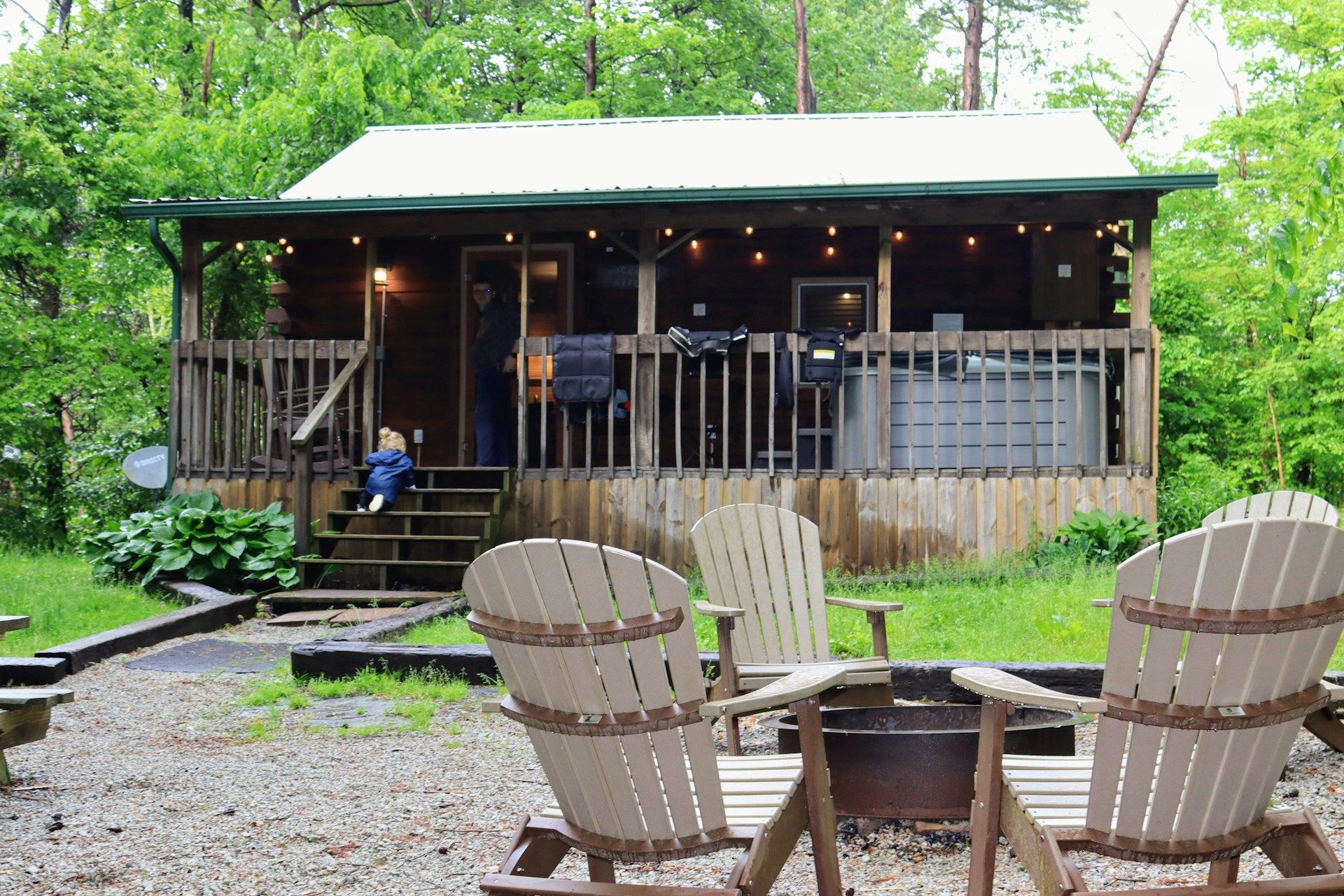 A wooden home in Logan, OH, USA