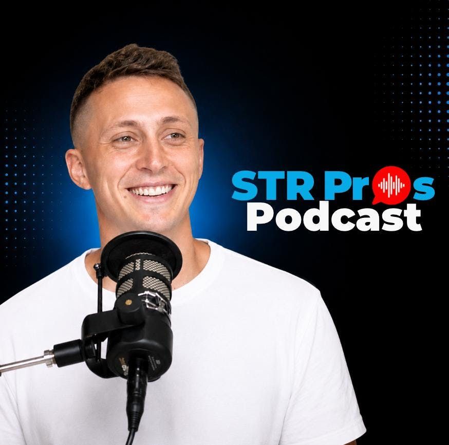 Short Term Rental Pros Podcast cover art: episode with Assaf Karmon on short term rental cleaning and turnover