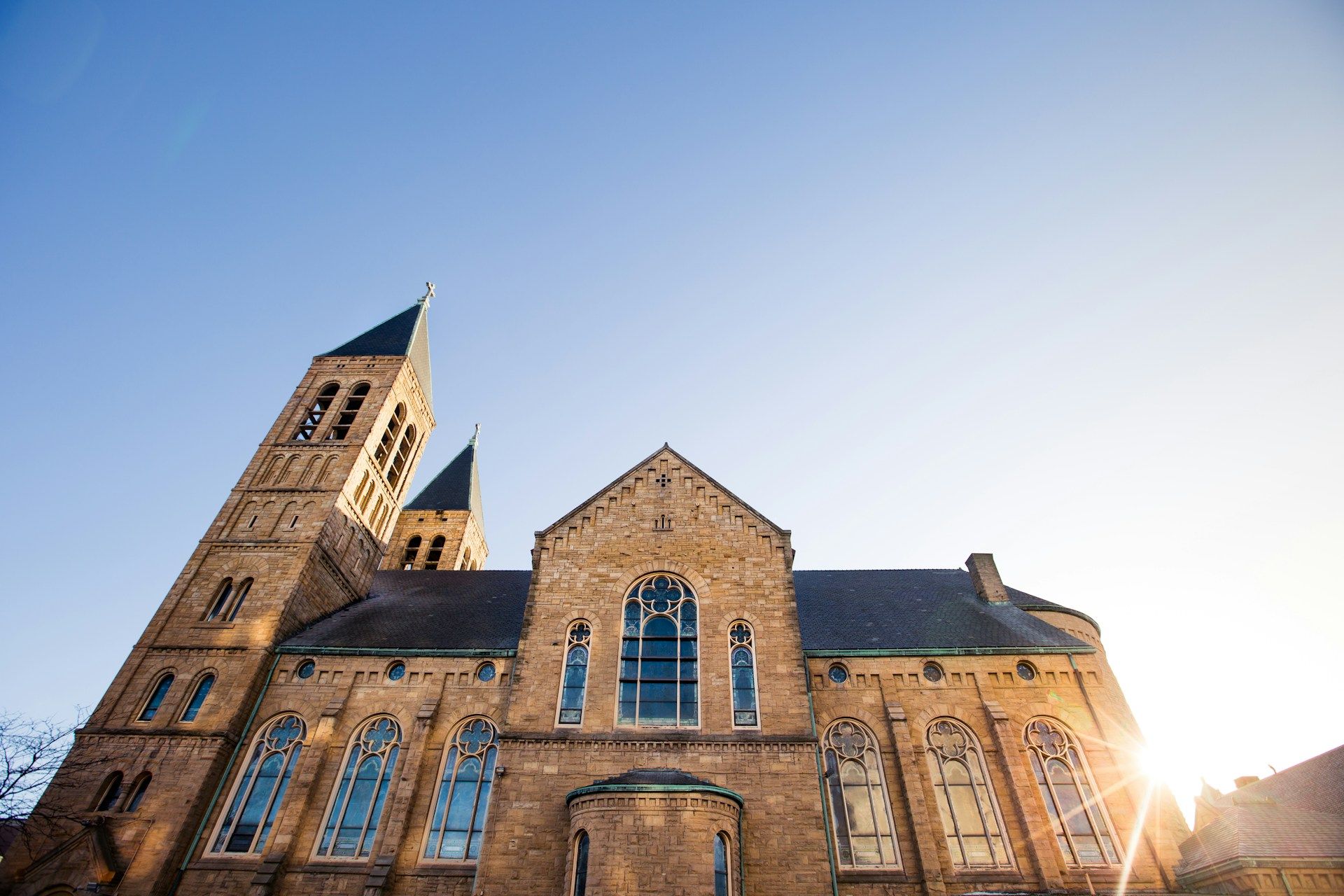 A church in Akron, Ohio