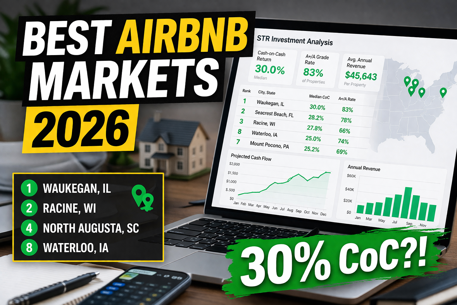 Best Citites for Airbnb Investment