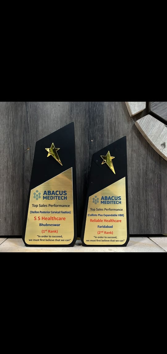 Acrylic Abacus Sales Award