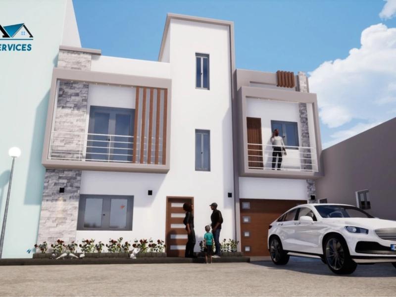 Projet de construction d’une Villa R+1 à Malika