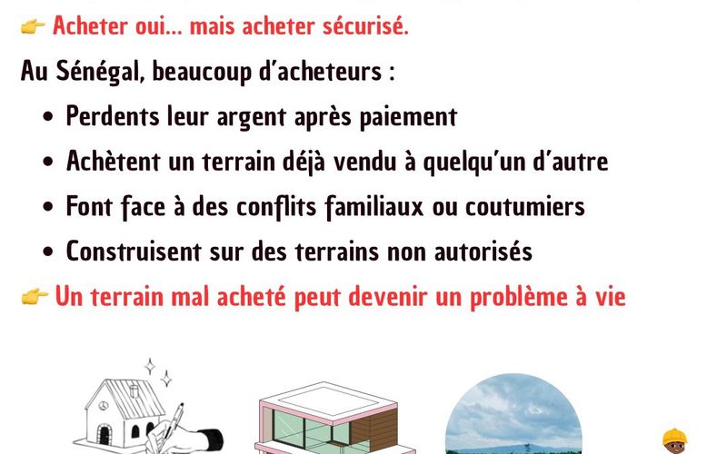 Comment acheter un terrain au Sénégal