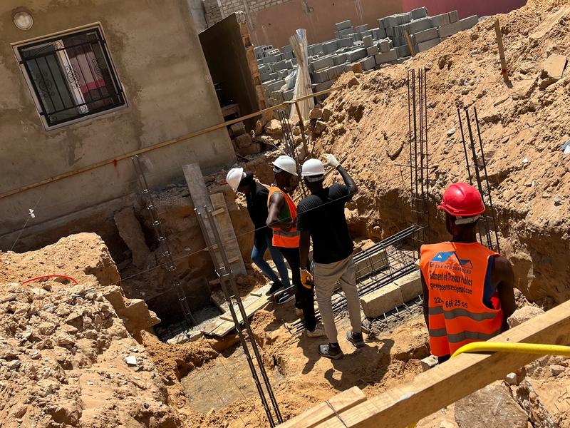 Projet de construction d'un bâtiment R+3 à Keur Massar