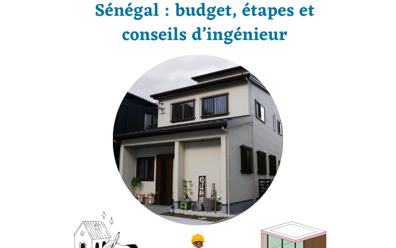 Construction d’une maison au Sénégal : budget, étapes et conseils d’ingénieur
