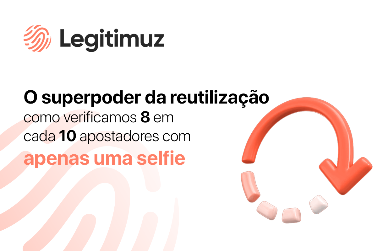 O superpoder da reutilização: como verificamos 8 em cada 10 apostadores com apenas uma selfie