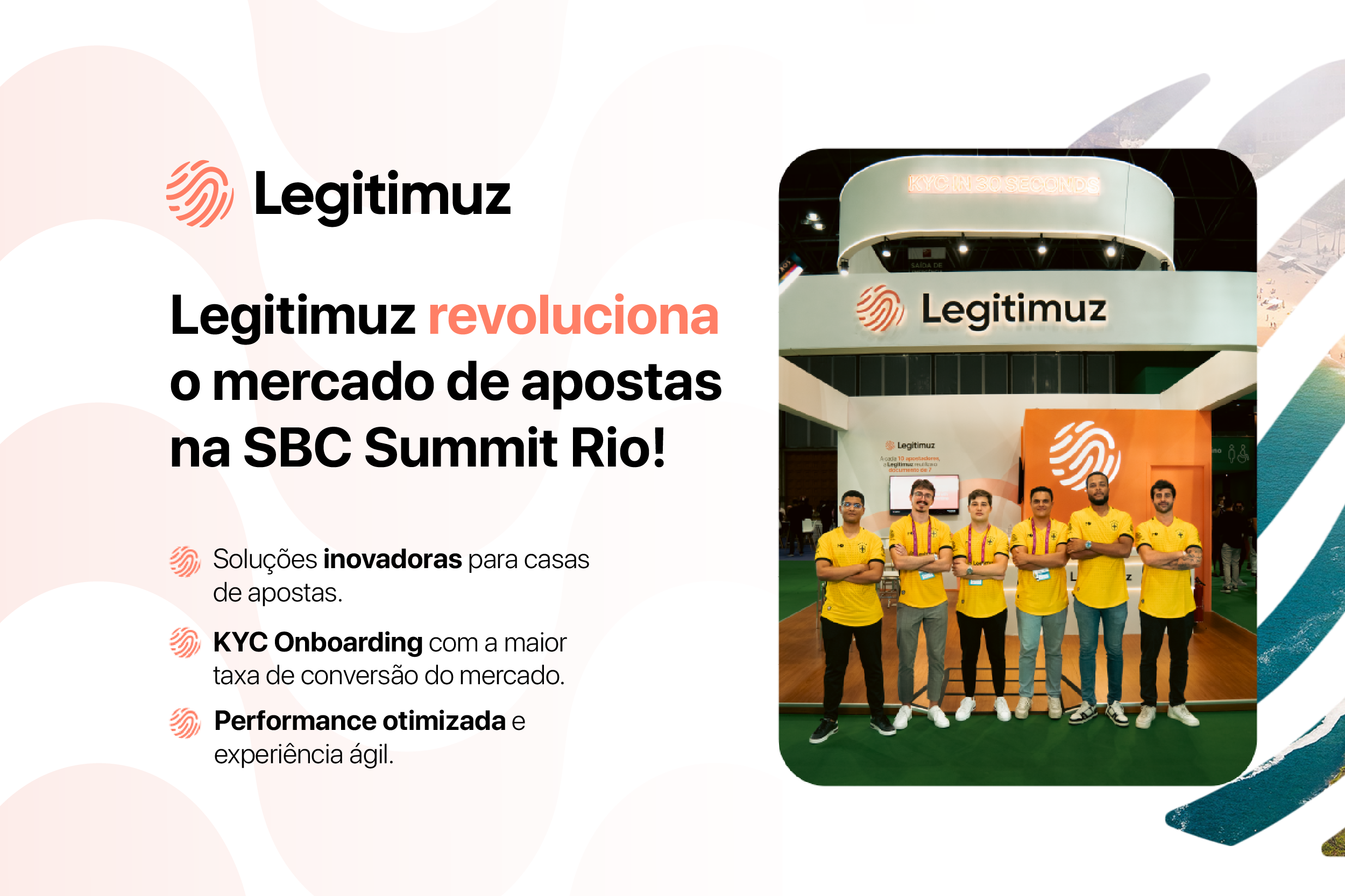Revolução no mercado de apostas: Legitimuz é destaque na SBC Summit Rio