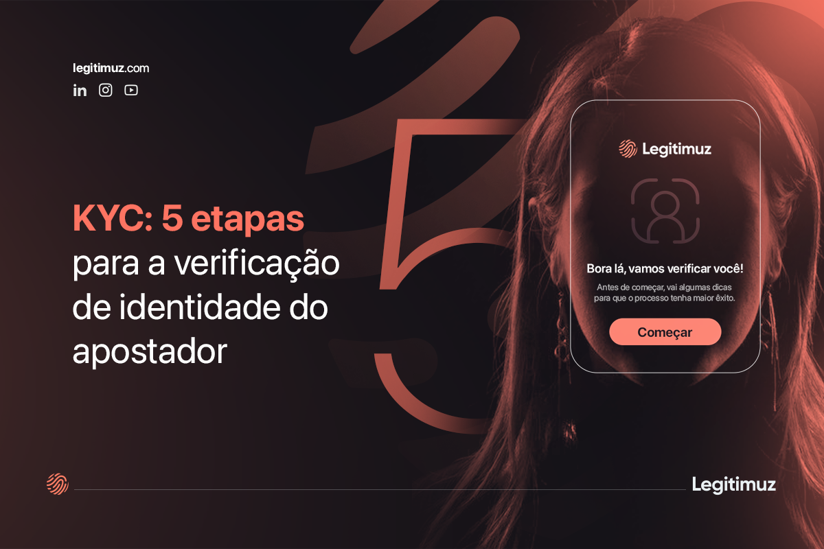 KYC: 5 etapas para a verificação de identidade do apostador