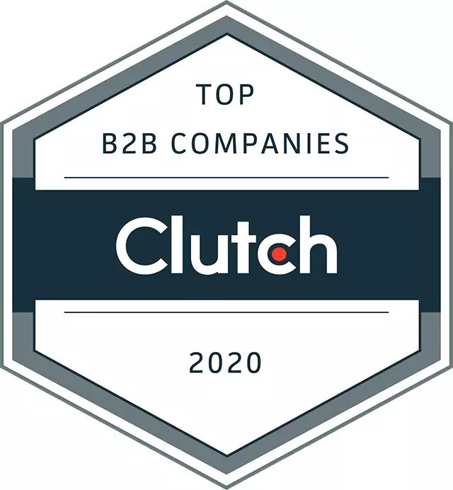 Clutch award badge