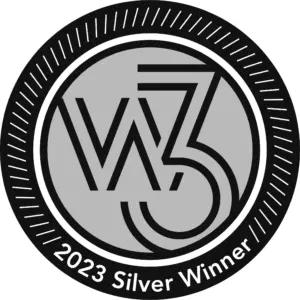 W3 Awards 2023 Silver Winner Badge
