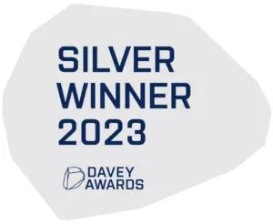 Davey Awards - 2023 - Silver Winner badge