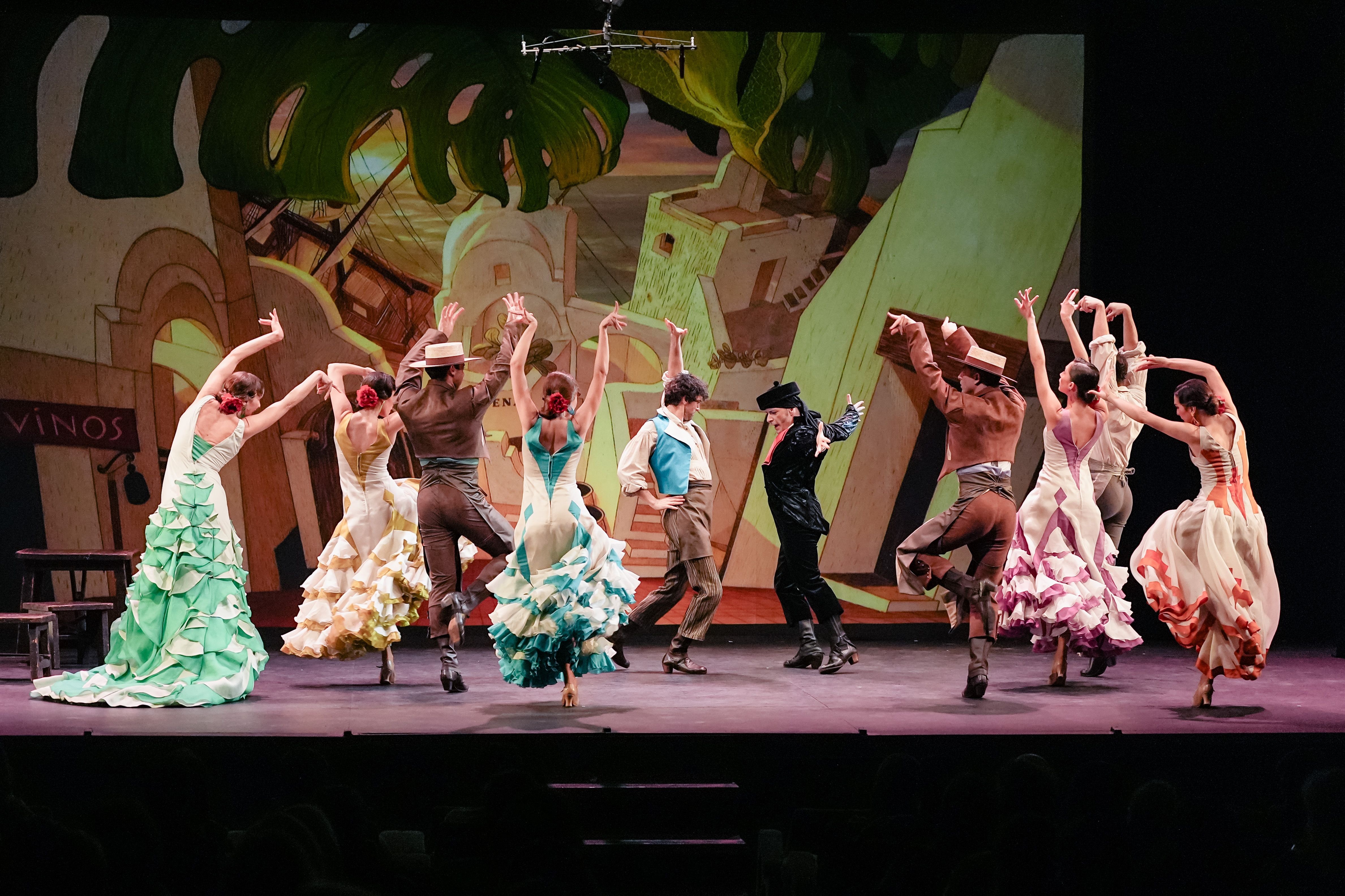 Les Ballets Spangnols de "La Argentina"