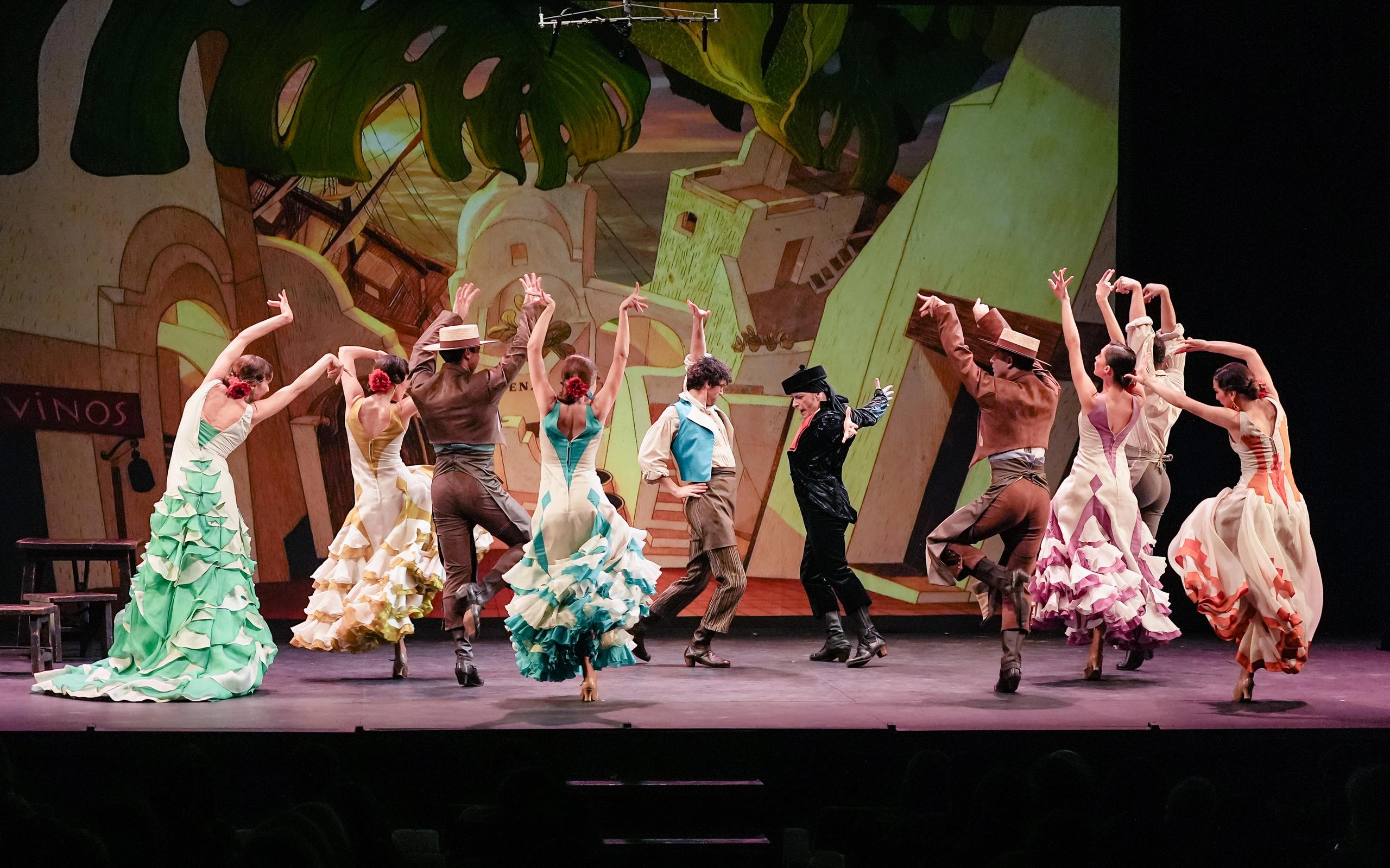 Les Ballets Spangnols de "La Argentina"