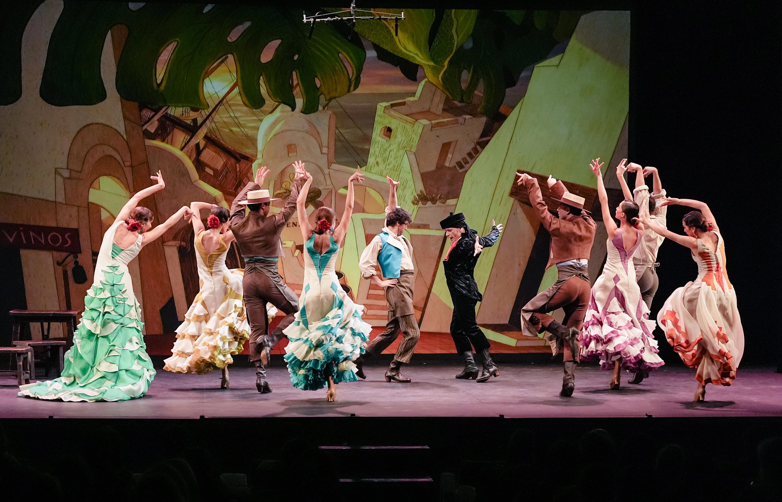 Les Ballets Spangnols de "La Argentina"