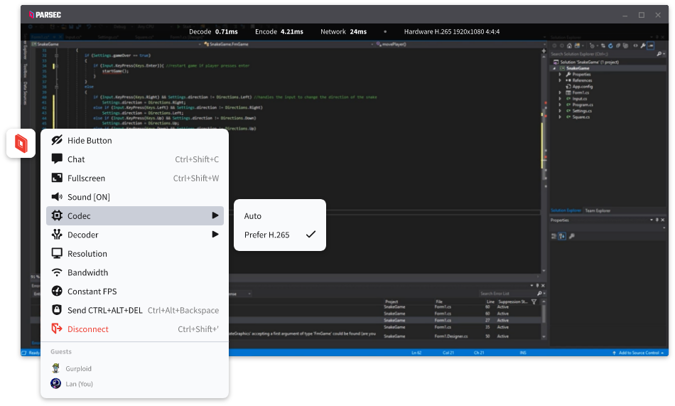 Code, create, and collaborate from anywhere