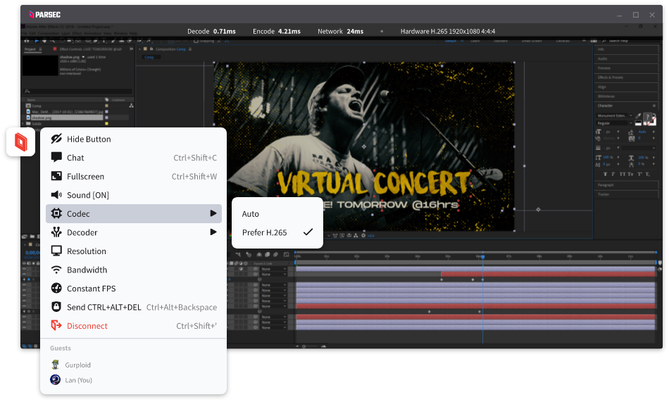 VFX & editing magic from anywhere.